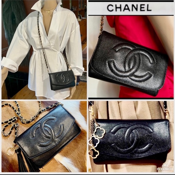 ❗️SOLD❗️Chanel Clutch Purse Crossbody🤩Save💰buying Vnt❗️Timeless Gorg Classic🤩 - Picture 4 of 16